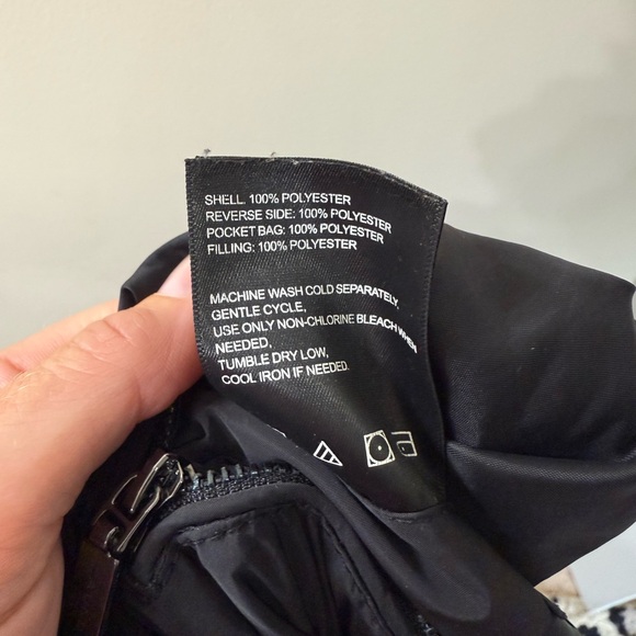 Laundry By Shelli Segal Black Quilted Puffer Jacket - Picture 3 of 7